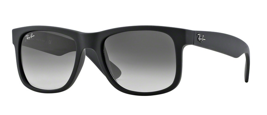 Ray-Ban Justin RB4165 601/8G Rubber Black